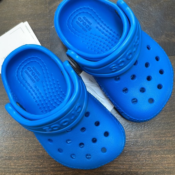 Crocs classic kids clog-bright cobalt 4JL - Picture 2 of 5